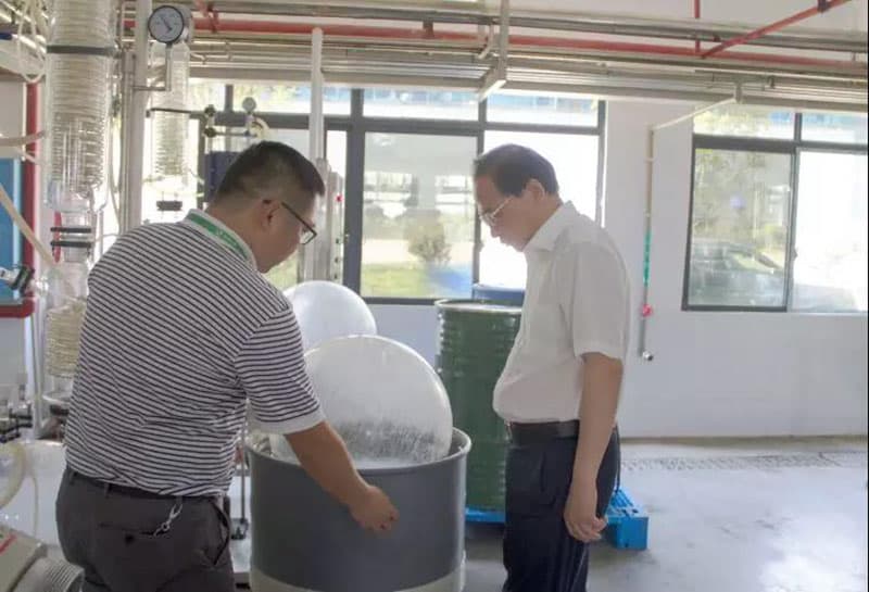 Director of the Science Bureau Guo Gong led team to HC Bio to conduct research